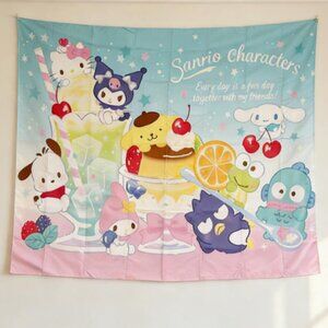 Adorable Cartoon Tapestry Room Wall Art Decor 51" X 59"